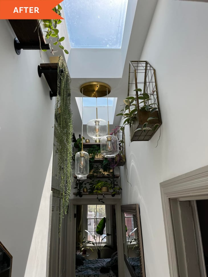 Hallway Redo with Skylight - Before and After Photos | Apartment Therapy